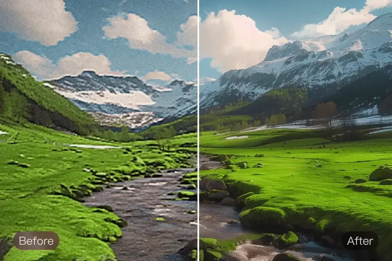 Upscaled image created with GenImage