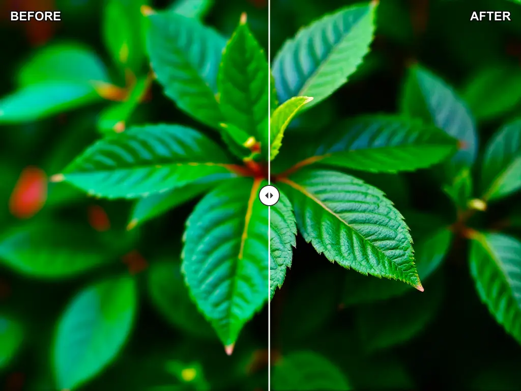 AI Image Enhancer effect